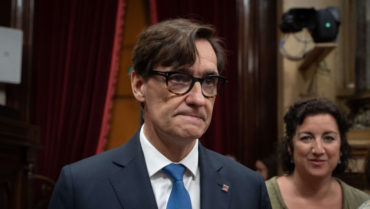 Imatge d'arxiu del líder del PSC, Salvador Illa. Europa Press