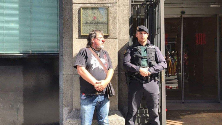Jordi Pesarrodona el 20 de setembre