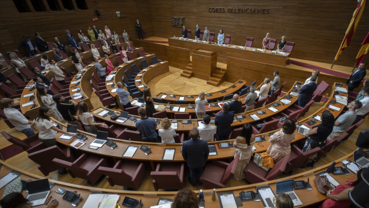 Les Corts Valencianes en l'última sessió d'aquest curs polític| Europa Press