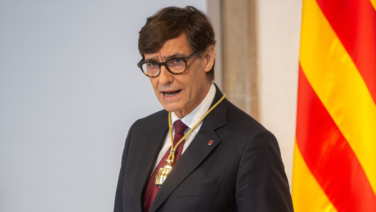 El nou president de la Generalitat de Catalunya, el socialista Salvador Illa| Europa Press