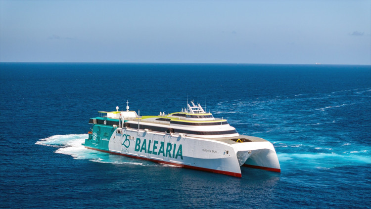 Baleària estrena aquest estiu el segon ferri ràpid a gas natural del món| Europa Press