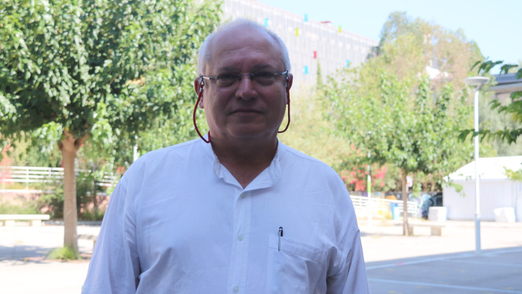 L'exconseller a l'exili Lluís Puig, artífex de la declaració. Agència Catalana de Notícies