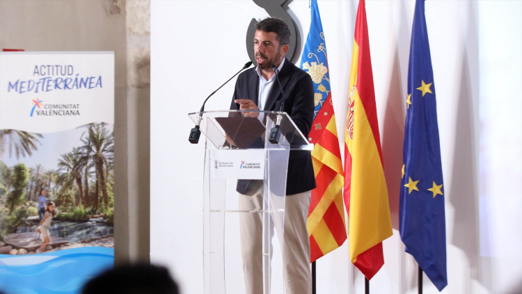 El president de la Generalitat Valenciana, Carlos Mazón| Europa Press. 