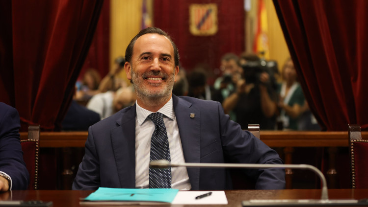 El president del Parlament balear, Gabriel Le Senne. Europa Press