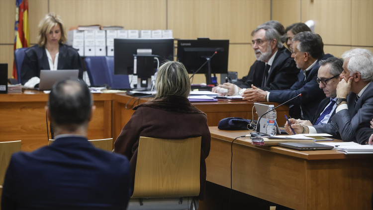 Estampa del judici pel presumpte dopatge electoral del PP de València en 2007| Europa Press/Rober Solsona. 