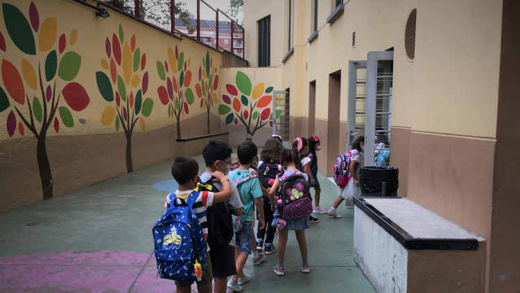 El català ha perdut presència social a l'escola| Europa Press