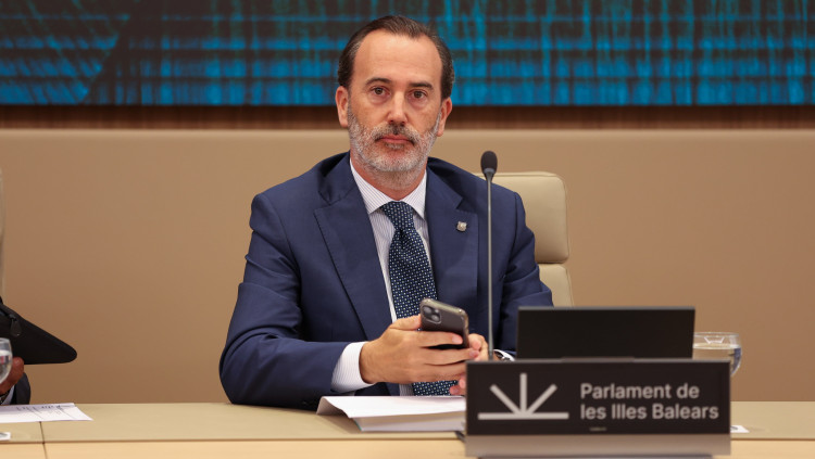 Gabriel Le Senne, president del Parlament balear. Europa Press