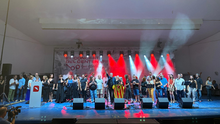 Concert del centenari d'Estellés, celebrat a Burjassot el passat 7 de setembre
