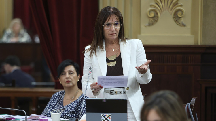 Manuela Cañadas, portaveu de Vox al Parlament balear. Europa Press