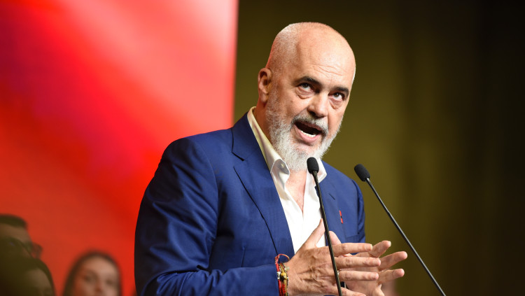 Edi Rama, primer ministre albanès. Europa Press