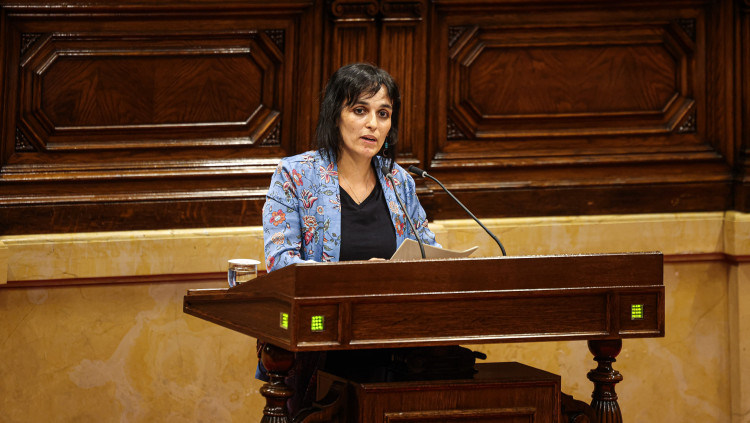 Sílvia Orriols, portaveu d'Aliança Catalana al Parlament. Agència Catalana de Notícies