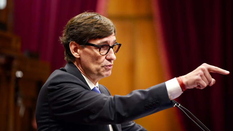 El president català, Salvador Illa. Agència Catalana de Notícies