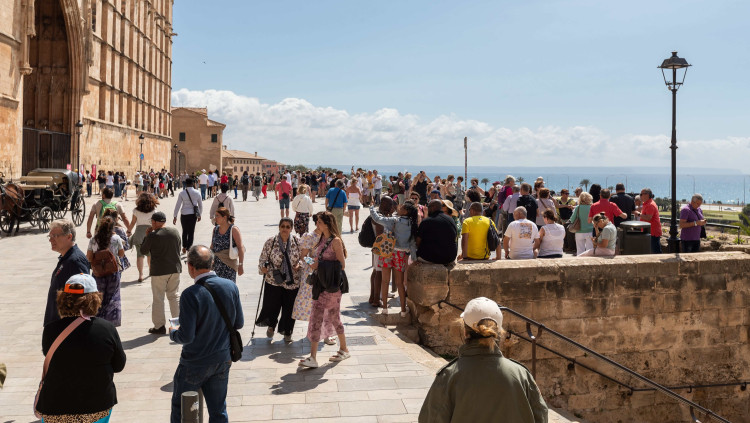 Turistes a Palma. Europa Press