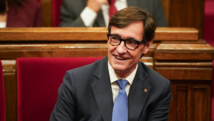 El president català, Salvador Illa. Agència Catalana de Notícies