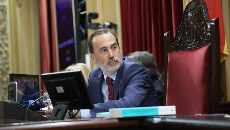 Gabriel Le Senne, president del Parlament balear. Europa Press