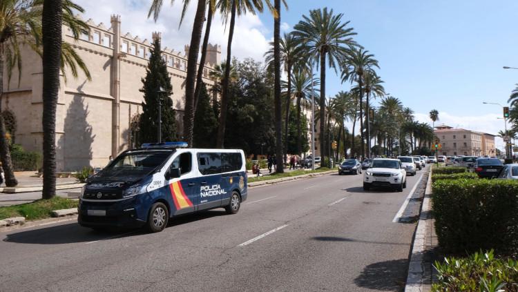 Trànsit de cotxes a Palma. Europa Press