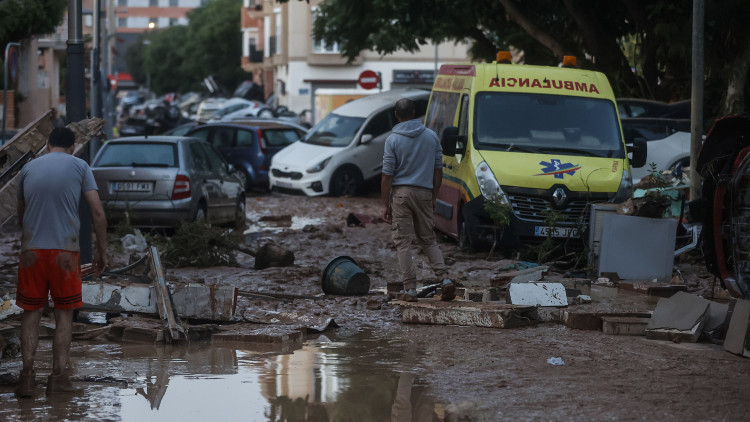 Estampa de la devastació de la dana| Europa Press