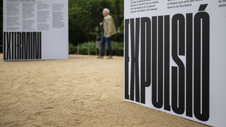L'exposició té lloc en el marc de la commemoració del 275è aniversari del Baró Estardipen. Generalitat de Catalunya