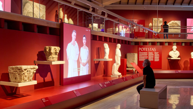 "IMPERIVM. Històries romanes" és l'exposició permanent del MAC. Generalitat de Catalunya