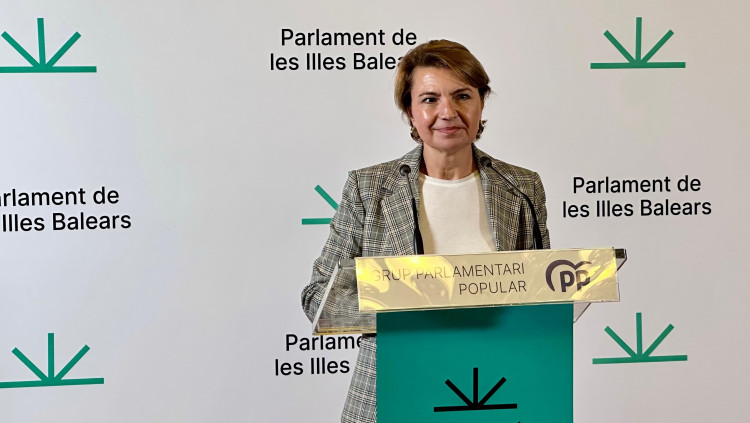 Marga Duran, portaveu adjunta del PP al Parlament balear. Europa Press