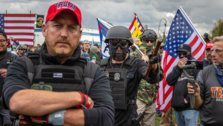 Els Proud Boys, un dels grups paramilitars de Trump| Europa Press. . Europa Press