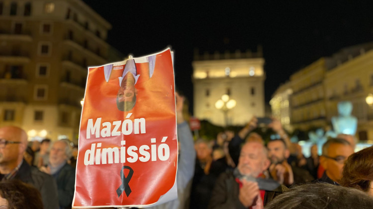 Estampa de la manifestació a València| ACPV. 