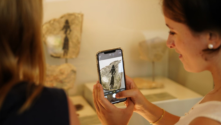 La proposta museogràfica del projecte “Ulls de la Història” a Cogul vol posar el valor la balma, oferint al visitant tots els recursos necessaris per comprendre la seva importància. Departament de Cultura