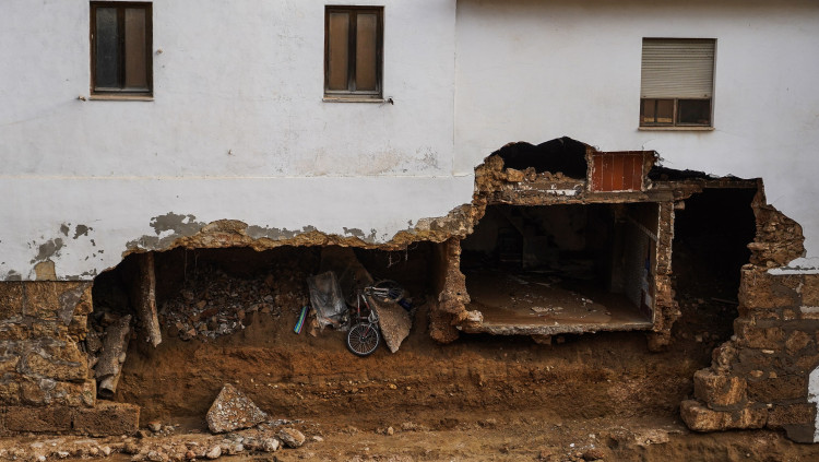 Xiva, a la comarca de la Foia de Bunyol, un dels municipis més afectats pel pas de la dana.. Europa Press