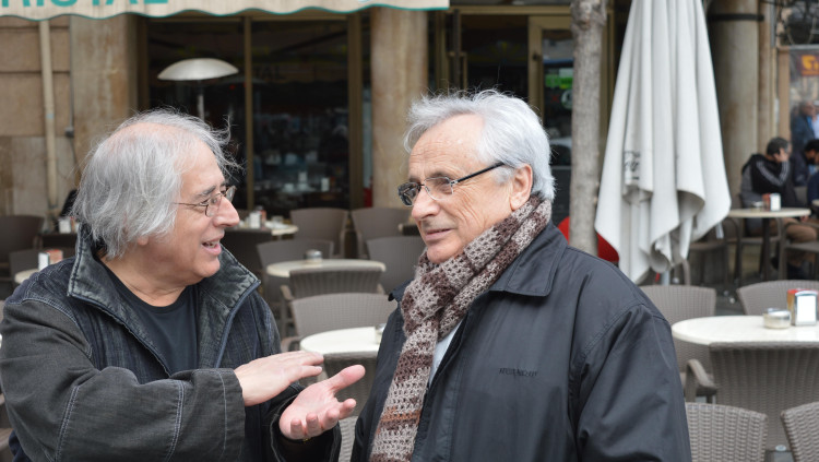 Llorenç Capellà i Guillem Frontera. Arxiu EL TEMPS
