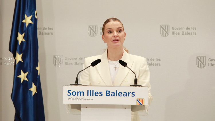 La presidenta del Govern balear Marga Prohens. Europa Press