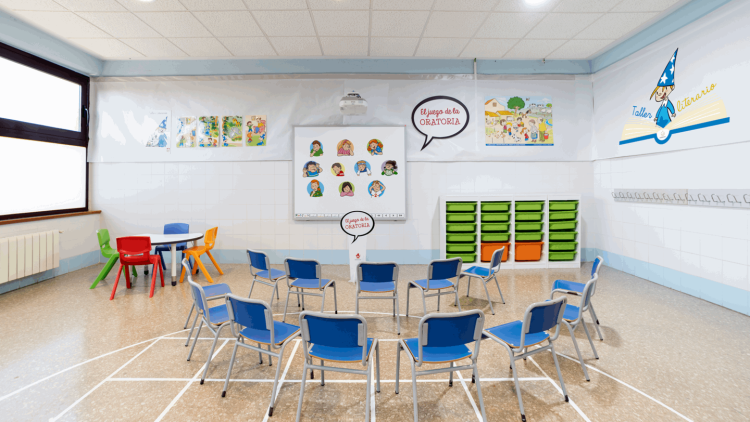 Una aula del centre escolar El Vedat| Fomento Centros de Enseñanza