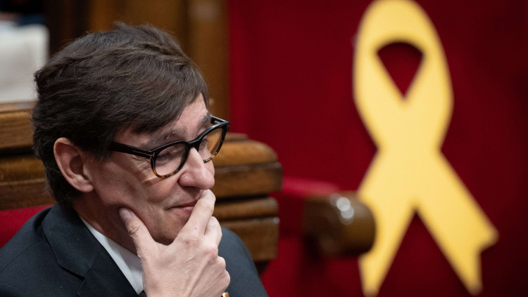 El president català, Salvador Illa. Europa Press