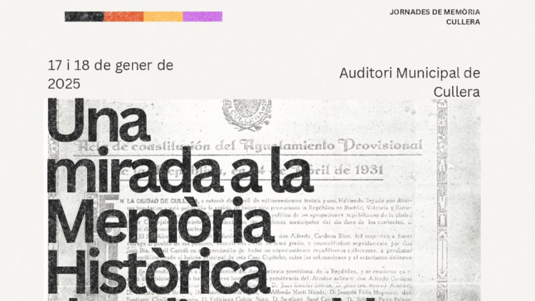 Cartell d'aquestes jornades. 