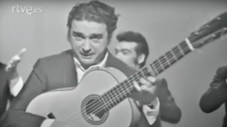 El Pescadilla en un programa de TVE el 1969