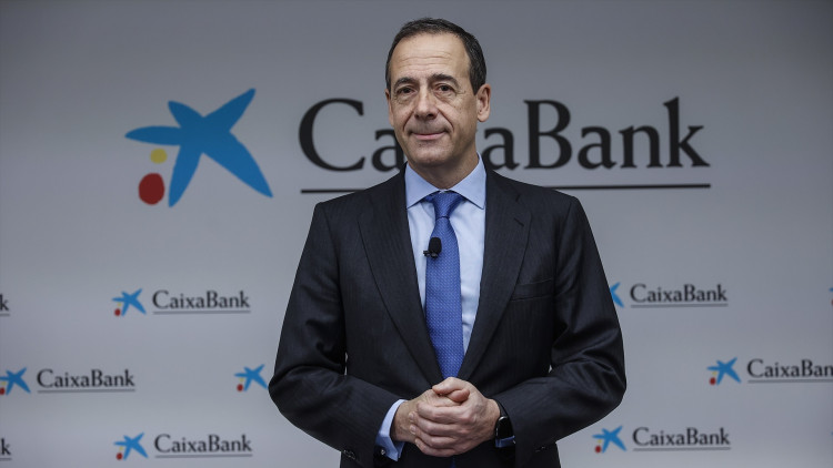 El conseller delegat de CaixaBank, Gonzalo Gortázar| Europa Press.