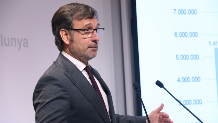 Francesc X. Vila, conseller de Política Lingüística de la Generalitat de Catalunya. ACN / Guifré Jordan