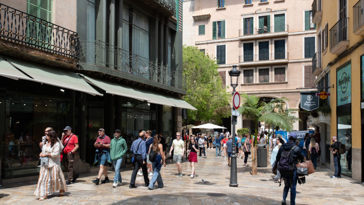 Turistes a Palma. Europa Press