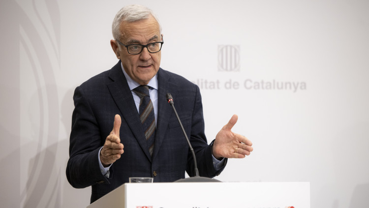 Miquel Puig en la seua etapa com a secretari d'Afers Econòmics de la Generalitat de Catalunya. Europa Press