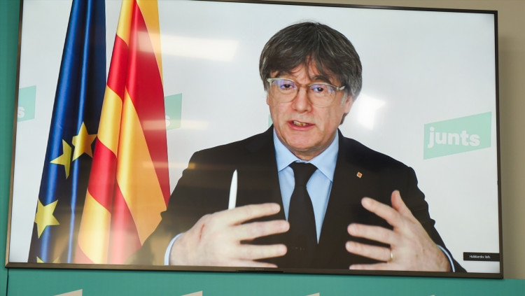 El líder de Junts per Catalunya, Carles Puigdemont| Europa Press. 