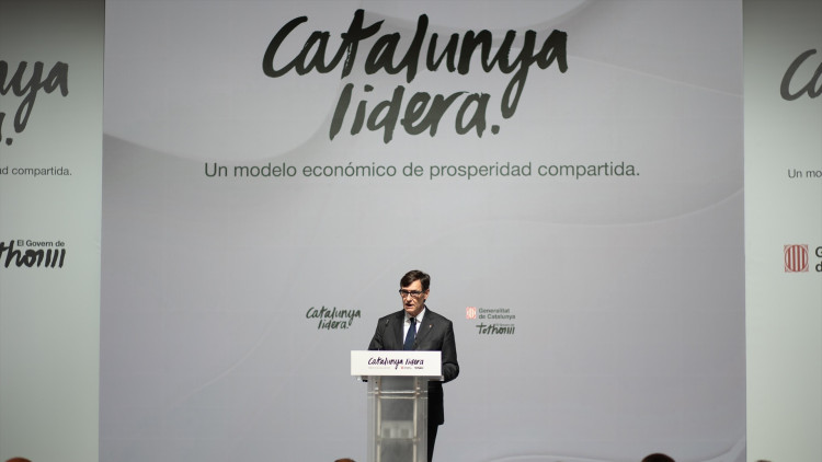 El president de la Generalitat de Catalunya, el socialista Salvador Illa, a Madrid| Europa Press. 