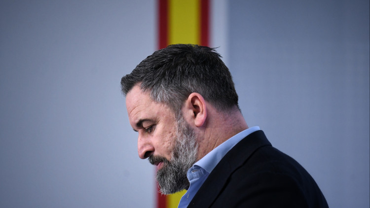 Una imatge recent del president de Vox, Santiago Abascal.. Europa Press