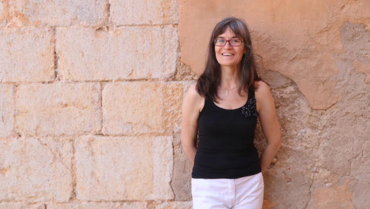 La poeta Maria Josep Escrivà. Albert Gisbert