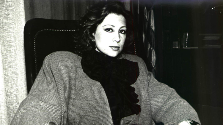 Maria Antònia Munar en una foto a finals dels anys vitanta o principis dels noranta