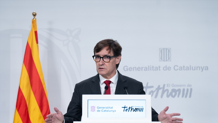 El president de la Generalitat de Catalunya, Salvador Illa| Europa Press. 
