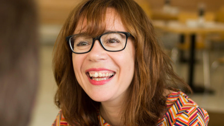 Maria do Cebreiro, autora de l'obra 'Maternidades virtuosas. Una crítica de los nuevos modelos de crianza'