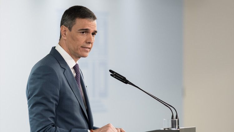 El president del Govern espanyol, el socialista Pedro Sánchez| Europa Press. 