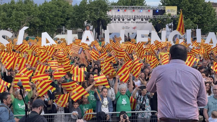 Diada de l'Obra Cultural, aquest dissabte passat, a Santa Maria