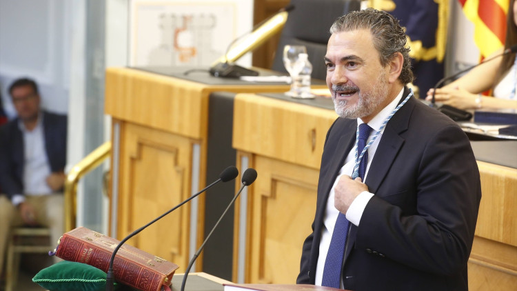 Vicent Arques, en el començament del mandat en curs a la Diputació alacantina.