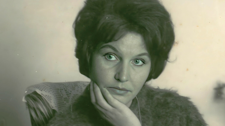 L'escriptora Maria Beneyto, de jove.. Arxiu Joan Fuster