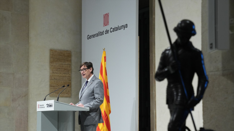 El president de la Generalitat de Catalunya, el socialista Salvador Illa| Europa Press. 